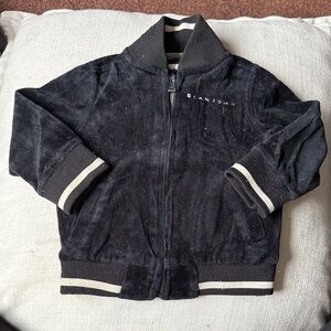 Sean John Kids Black Jacket with Cream Accents